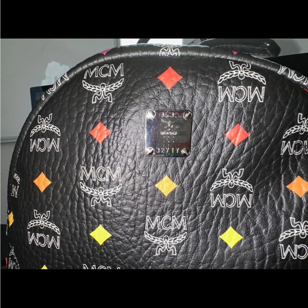 Mcm Black Multicolor Backpack - image 2
